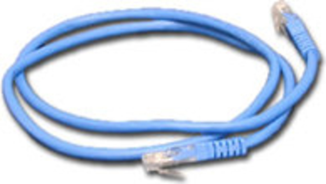 Microconnect CAT5e UTP 0.5m kabel sieciowy Niebieski 0,5 m U/UTP (UTP) UTP5005B