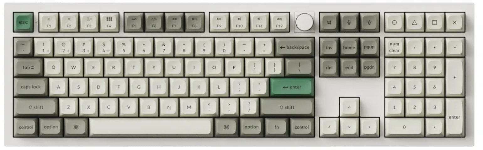 Keychron Q6 Max QMK/VIA Gateron Jupiter szary