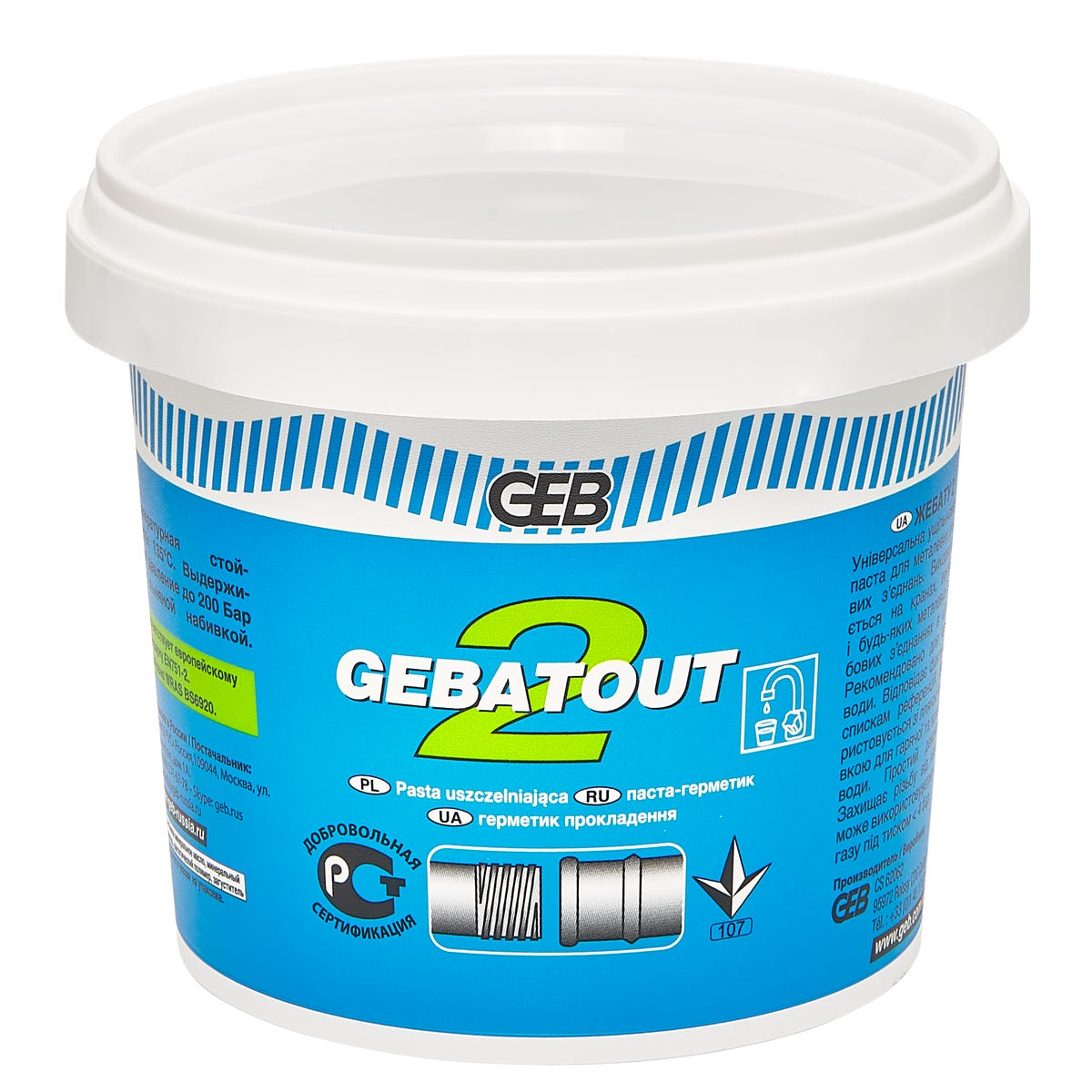 GEB Pasta uszczelniająca do połączęń gwintowych 0,5 kg