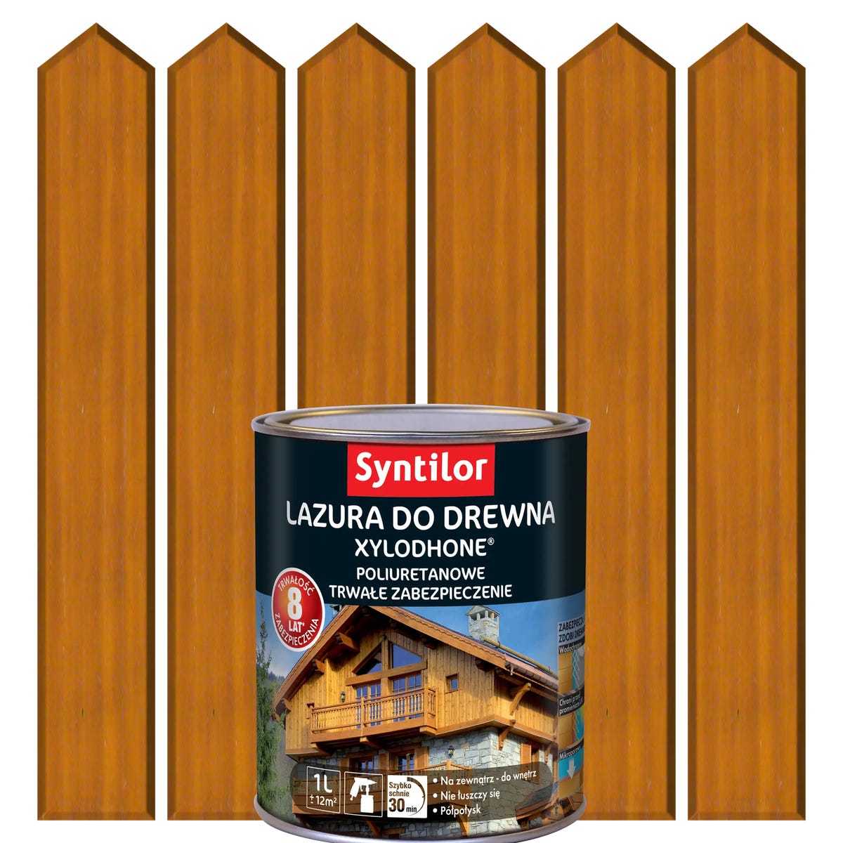 Lazura do drewna XYLODHONE HP 5 l Dąb jasny SYNTILOR