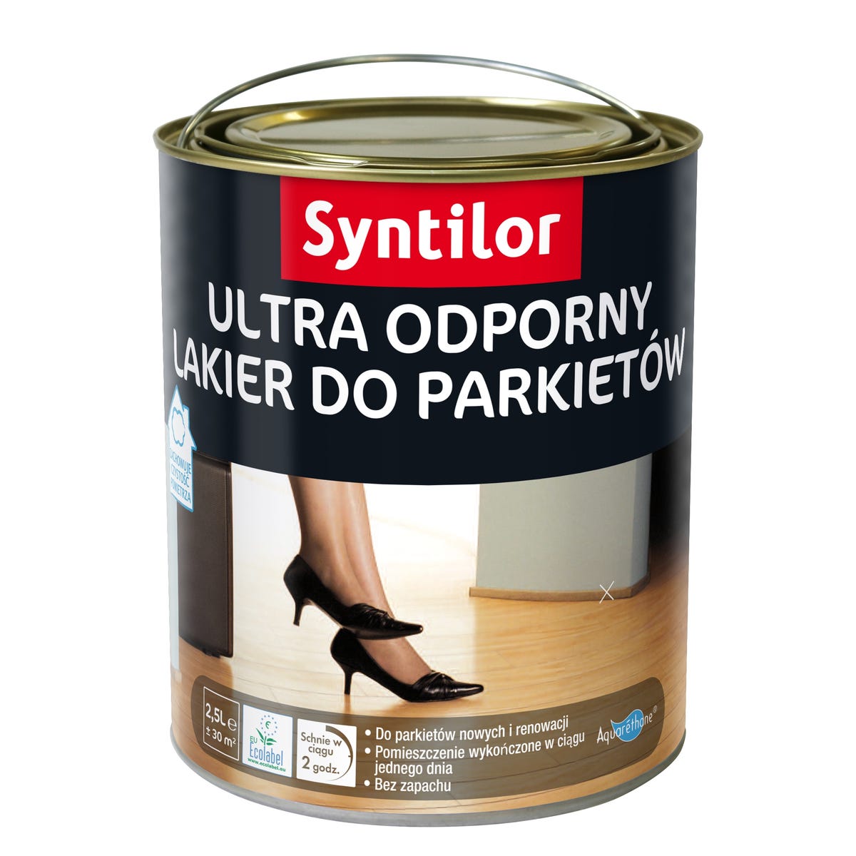 Lakier do parkietu ULTRA ODPORNY 5 l Bezbarwny Mat SYNTILOR