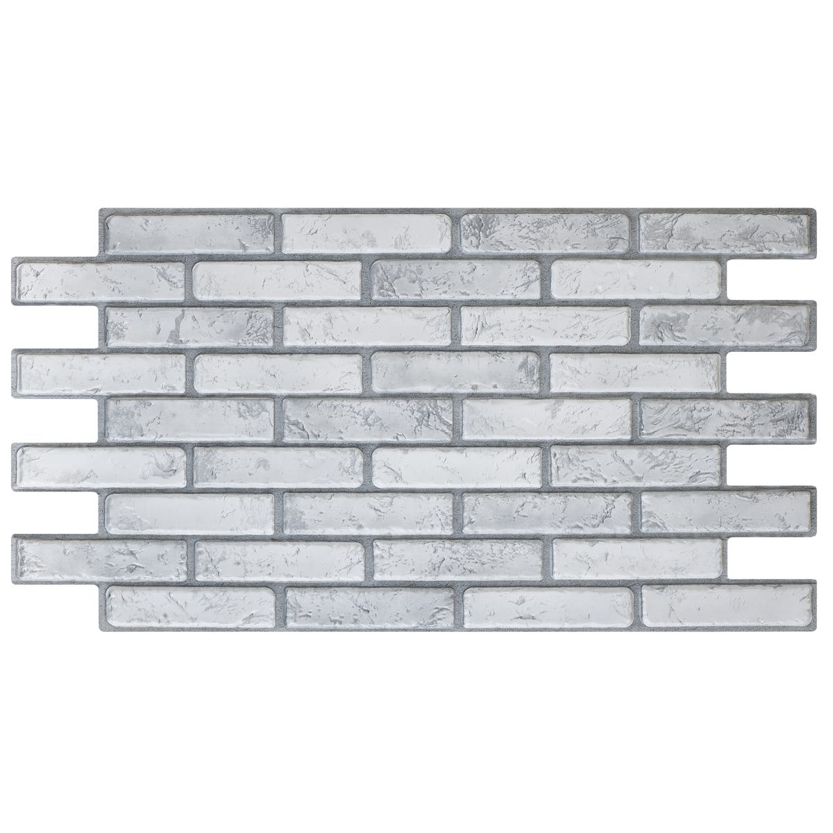 Panel ścienny PCV do kuchni i łazienki Cegła szara
