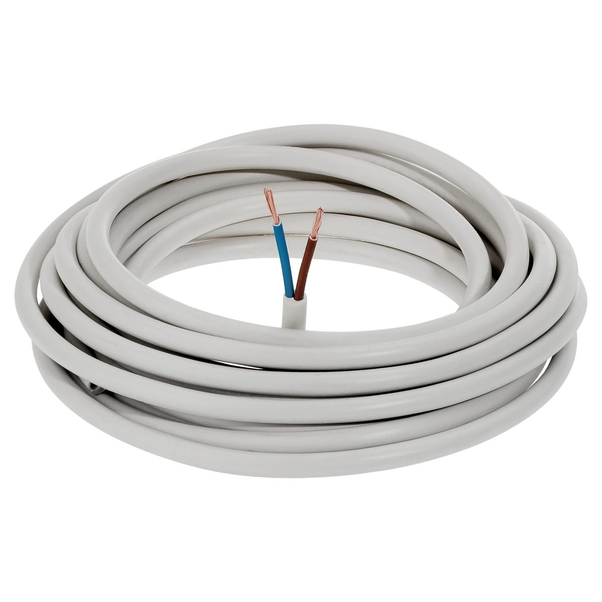 AKS Zielonka Przewód elektryczny OMY 2 X 1.5 H03VV - F 300V 10 metrów