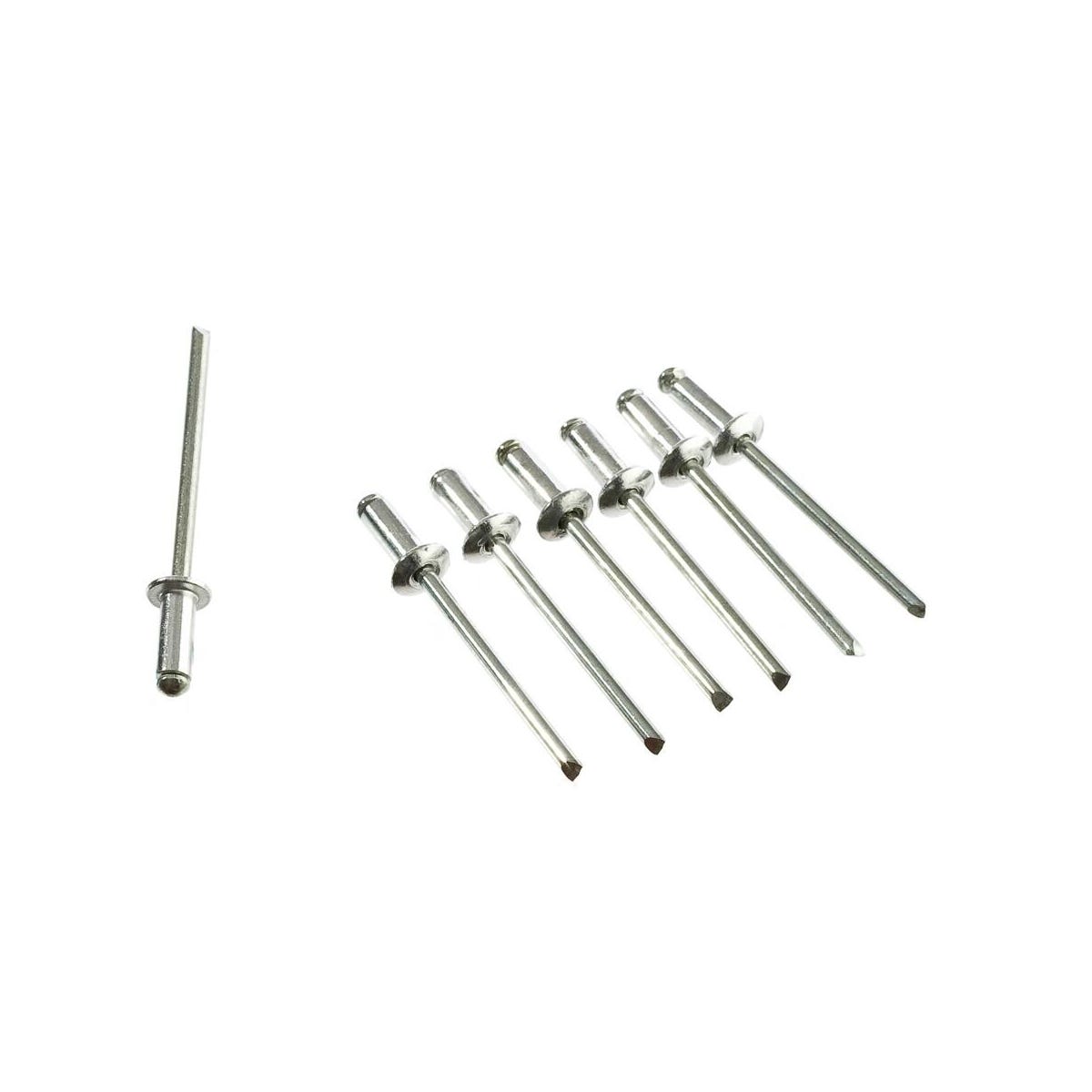 Topex Nity aluminiowe 3.2 x 7.4 mm 50 szt. 43E301