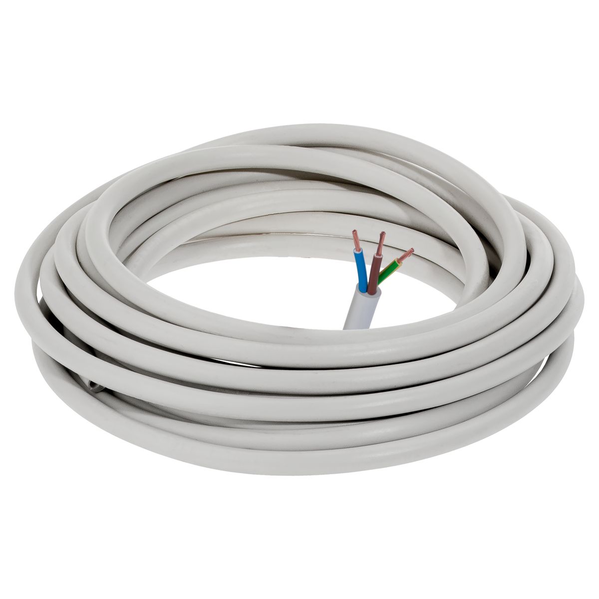 AKS Zielonka Przewód elektryczny OMY 3 X 1 10 m H03VV - F 300V 10 metrów
