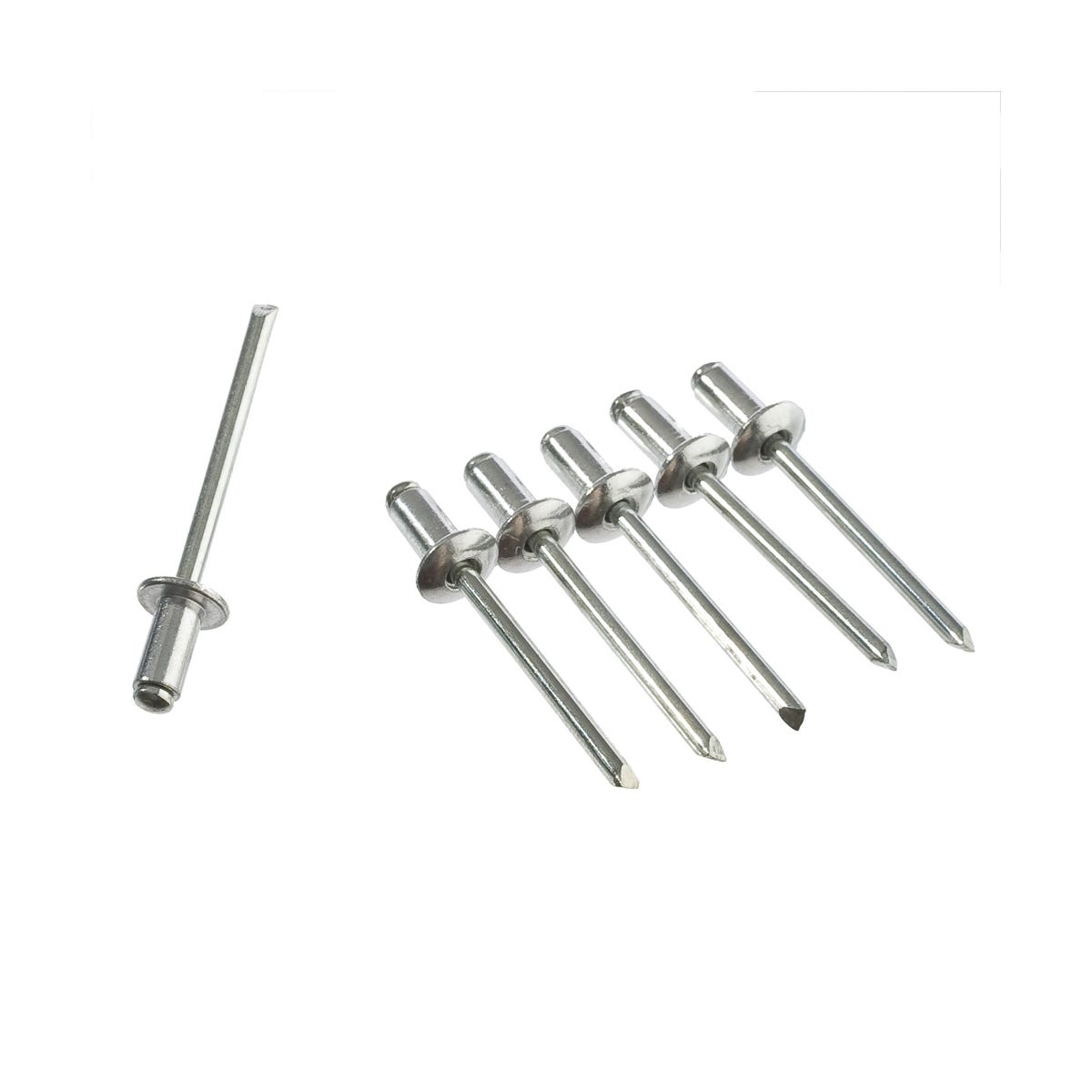 Topex Nity aluminiowe 4 x 8 mm 50 szt. 43E401