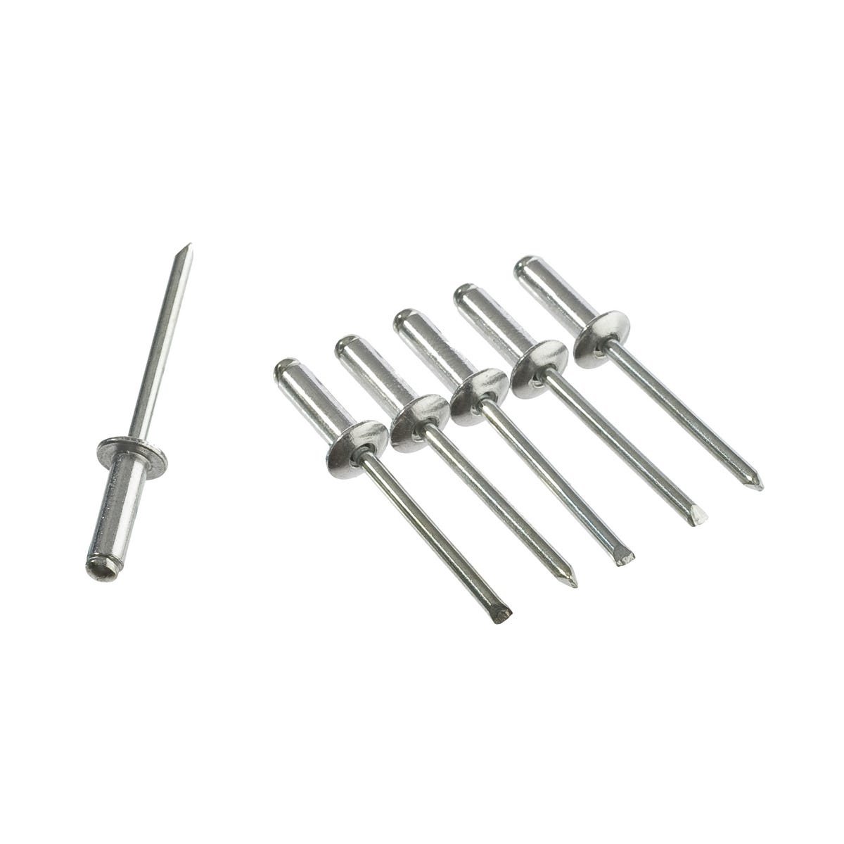 Topex Nity aluminiowe 4 x 12.5 mm 50 szt. 43E403
