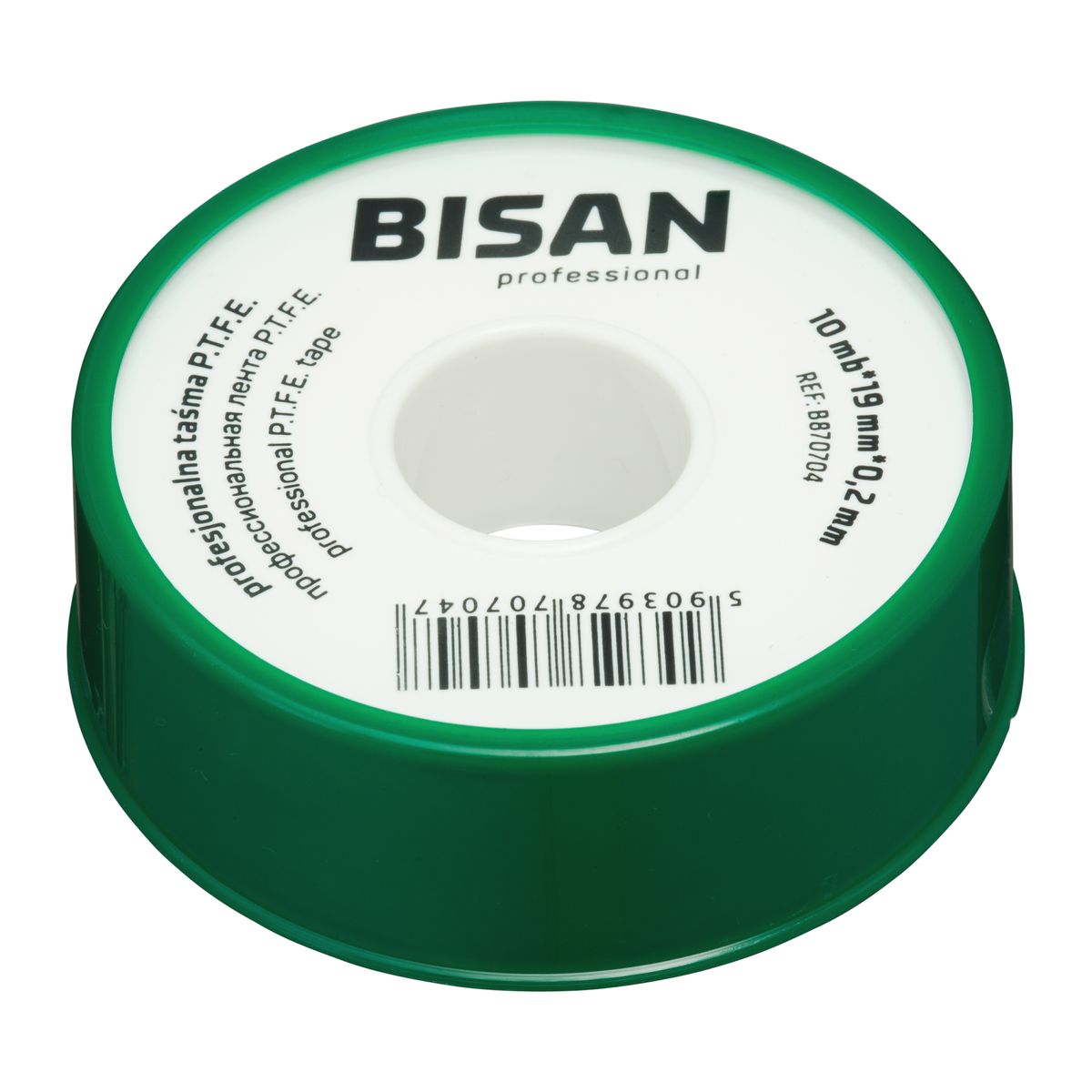 BISAN Taśma teflonowa do wody 19 mm/10 mb
