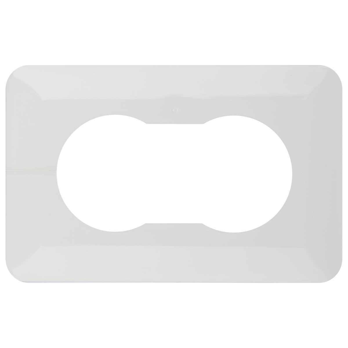 LEXMAN Osłona włącznika PODWÓJNA BIAŁA