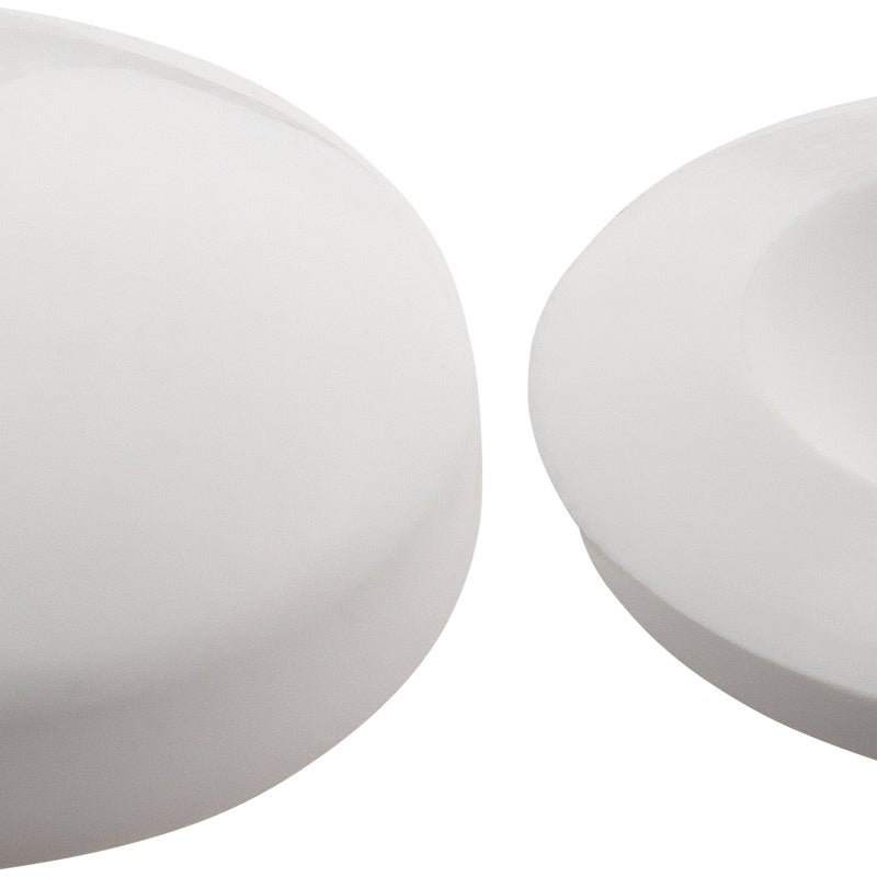 Zaślepka nakładana 14.5 mm biała 100 szt.