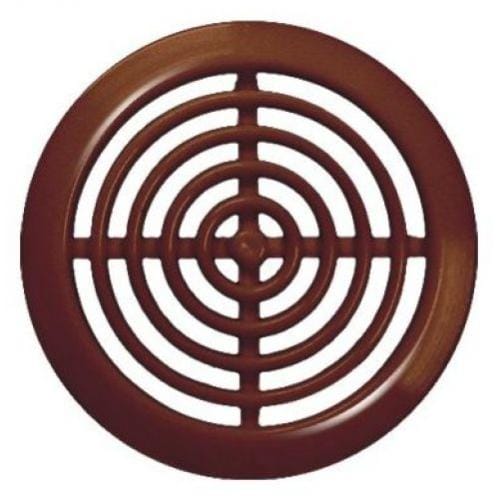 EQUATION Kratka wentylacyjna OKRĄGŁA 45 / 58 brąz 2szt.