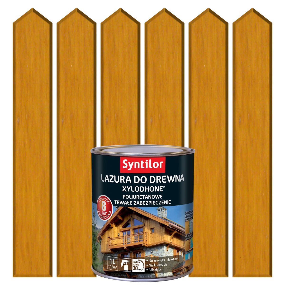 Lazura do drewna XYLODHONE HP 1 l Dąb złocisty SYNTILOR