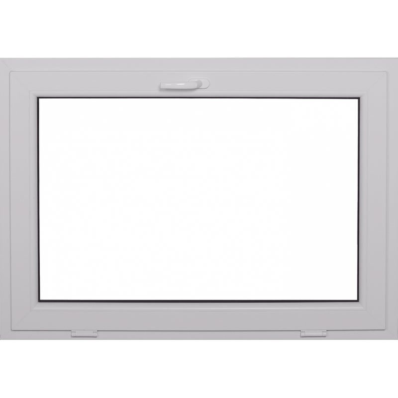Okno PCV 2-szybowe fasadowe O6 białe 1165x835 mm uchylne do wewnątrz