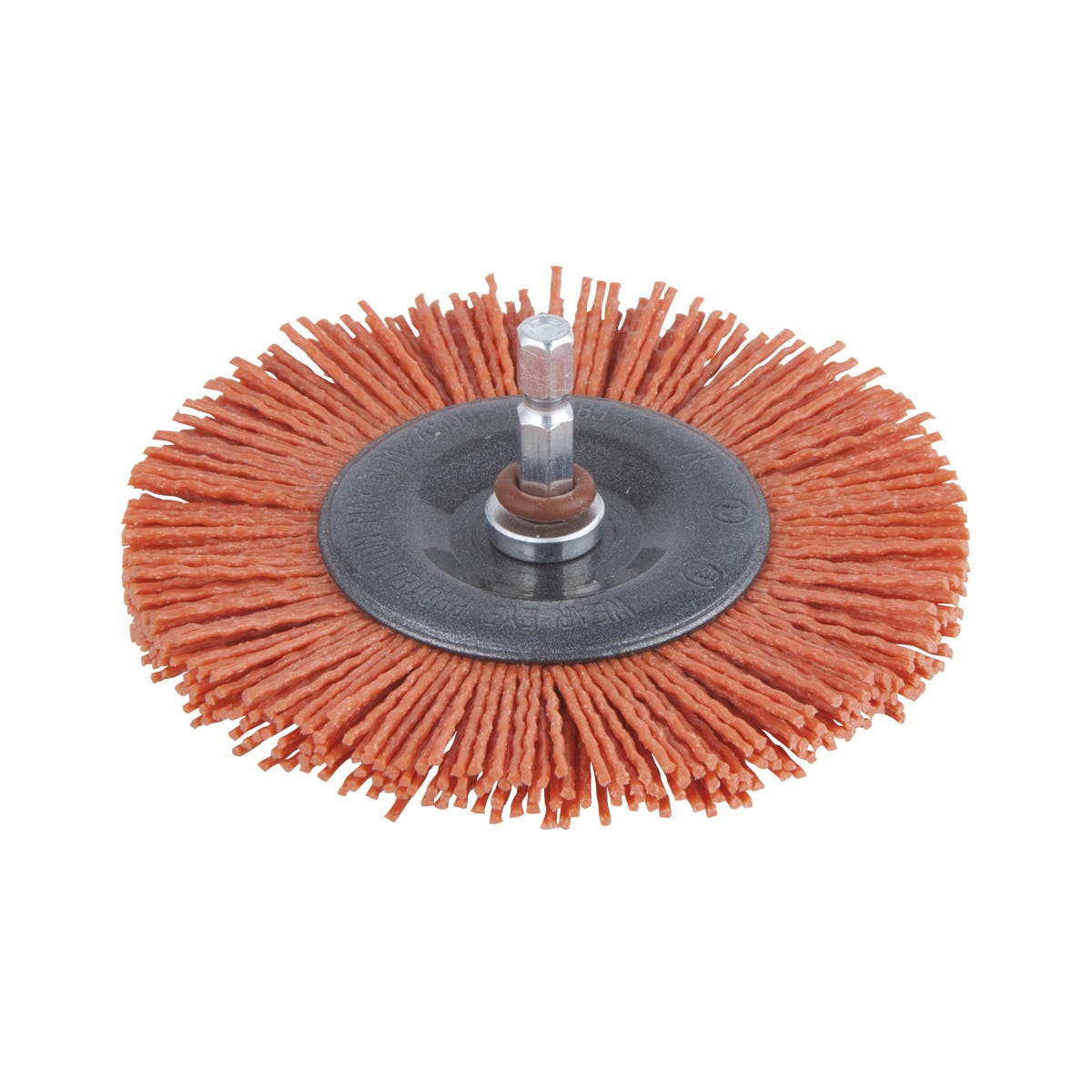 WOLFCRAFT Szczotka tarczowa trzpieniowa 100 mm NYLON 1502000