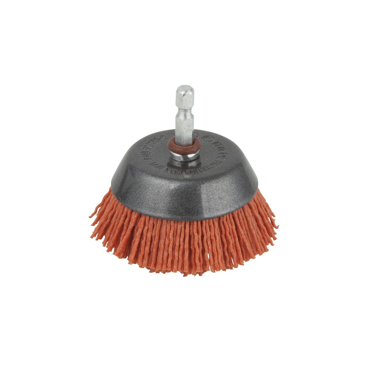 WOLFCRAFT Szczotka czołowa trzpieniowa 65 mm NYLON 1506000