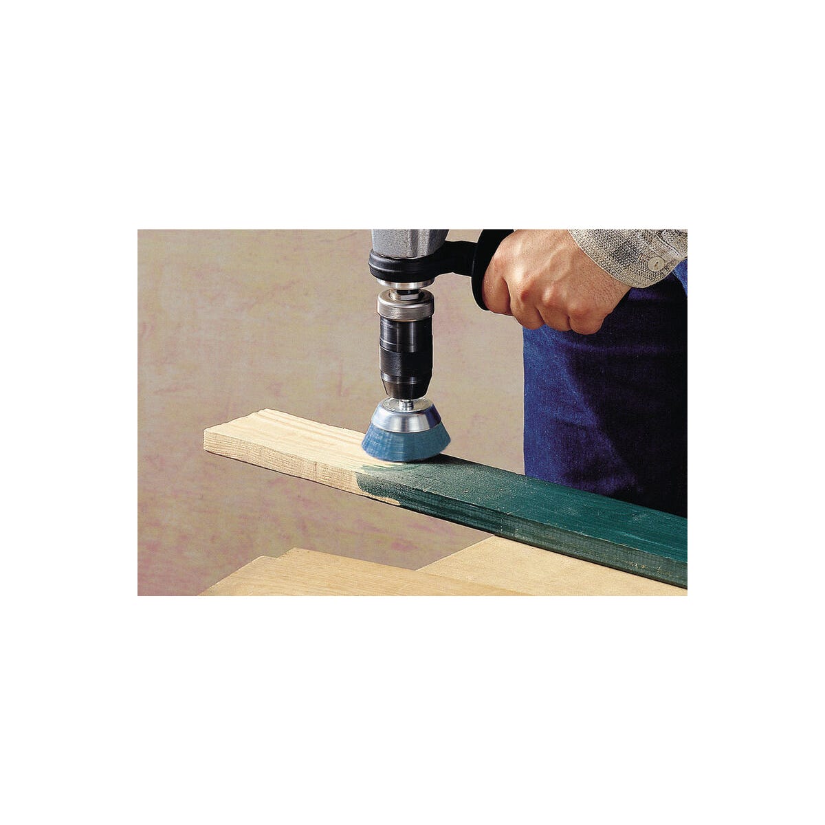 WOLFCRAFT Szczotka czołowa 50 mm NYLON 2728000