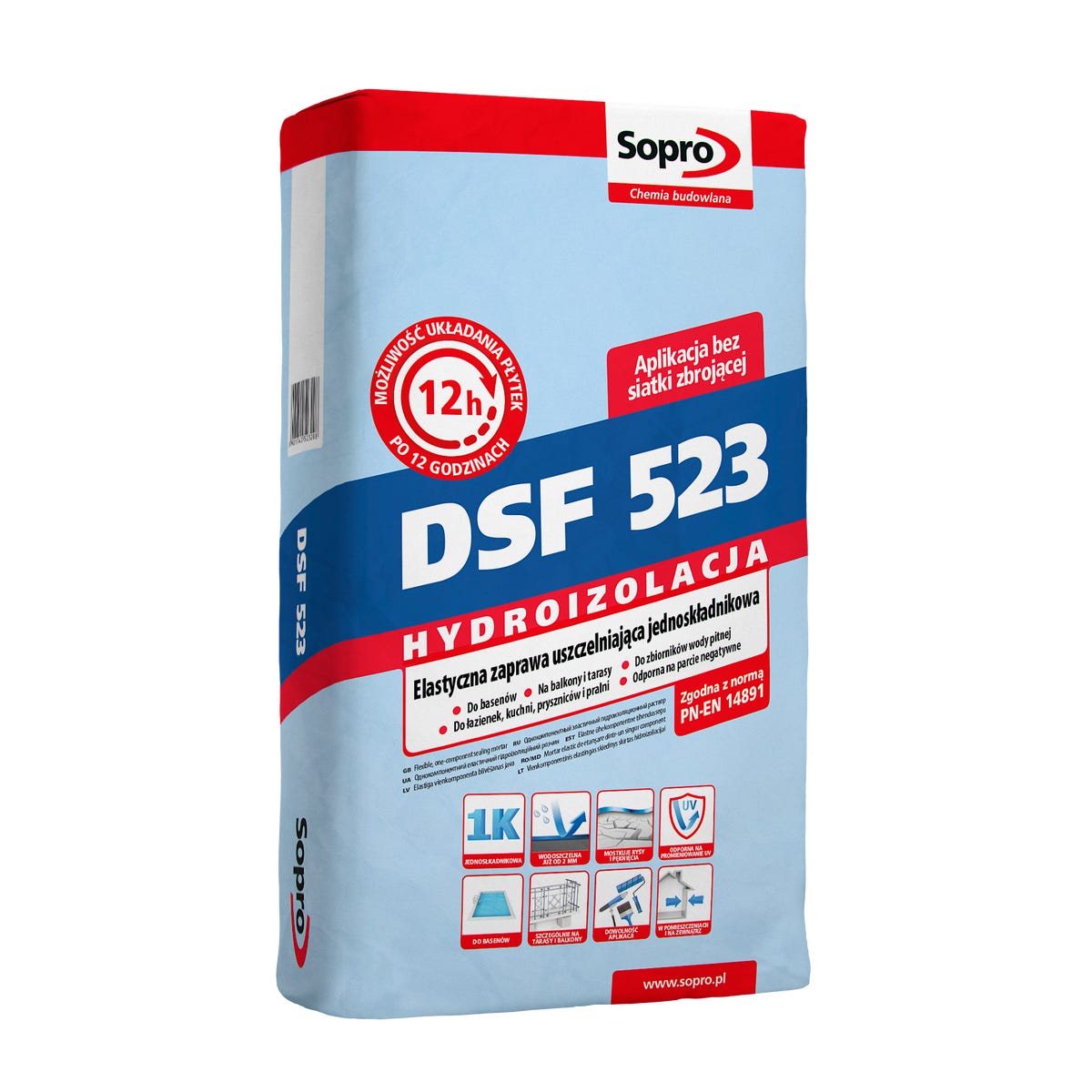 SOPRO Zaprawa uszczelniająca DSF523 20kg
