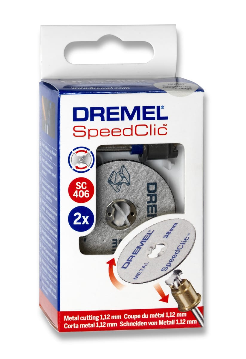Tarcza tnąca DO METALU 38 mm SPEEDCLIC SC456 5 szt. DREMEL