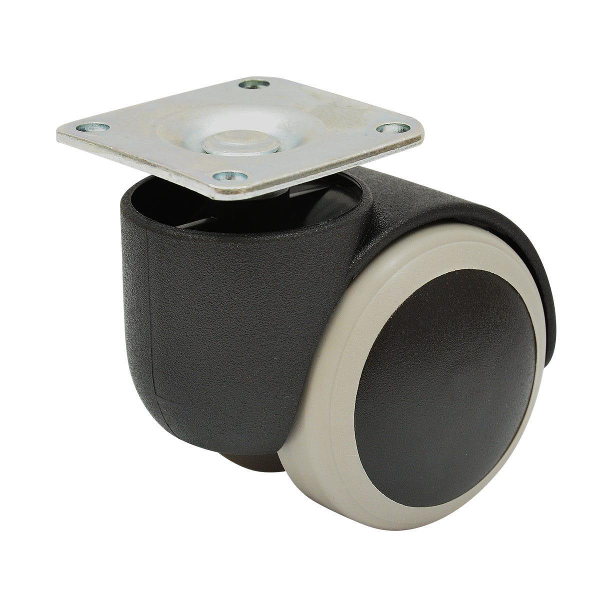 Kółko meblowe 50 mm/50 kg płyta mocująca do panelu Stahl