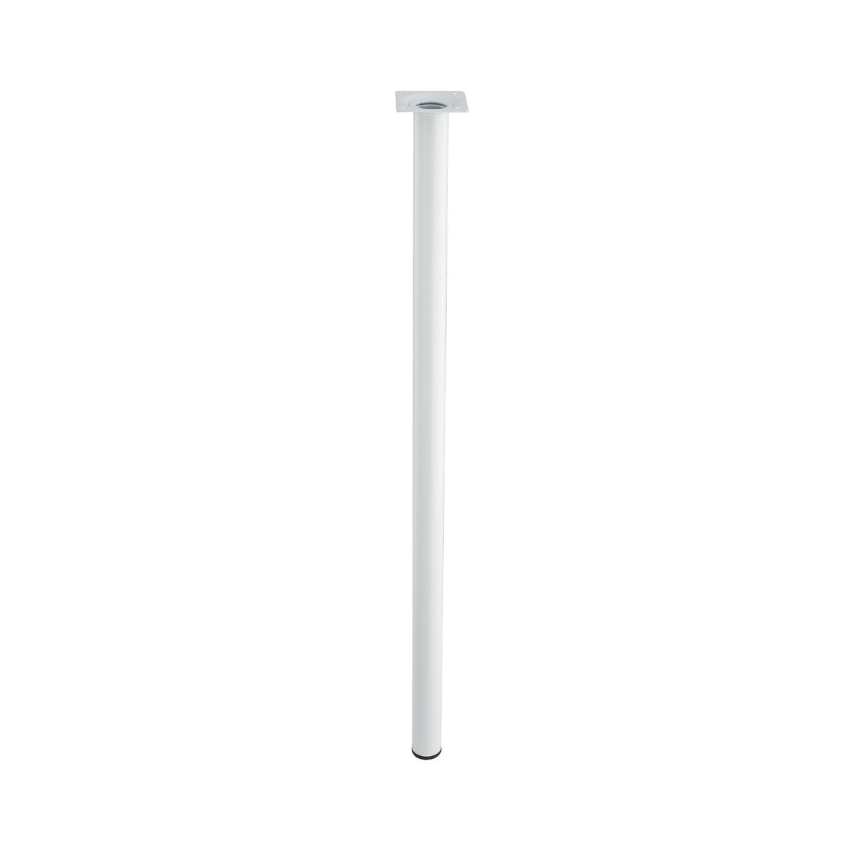 Noga meblowa 3 x 70 cm biała Hettich