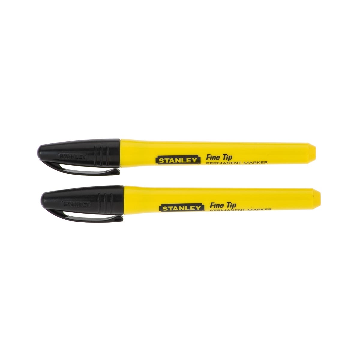 Marker z ostrą końcówką 2 szt. czarny Stanley