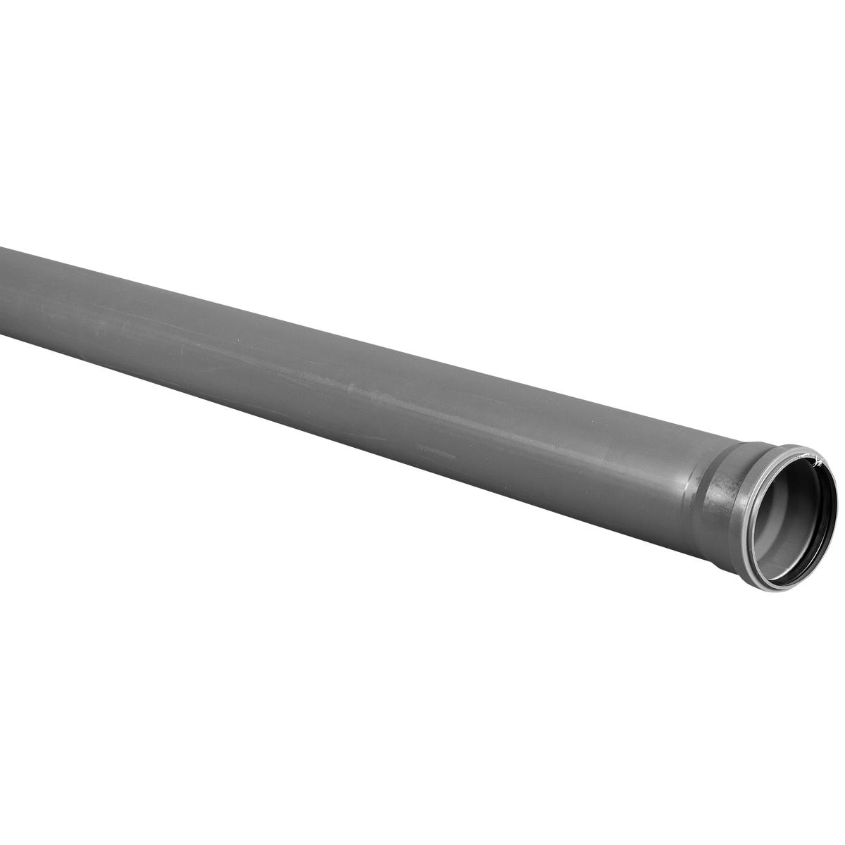 EQUATION Rura kanalizacyjna PP 50 x 1000 mm szara