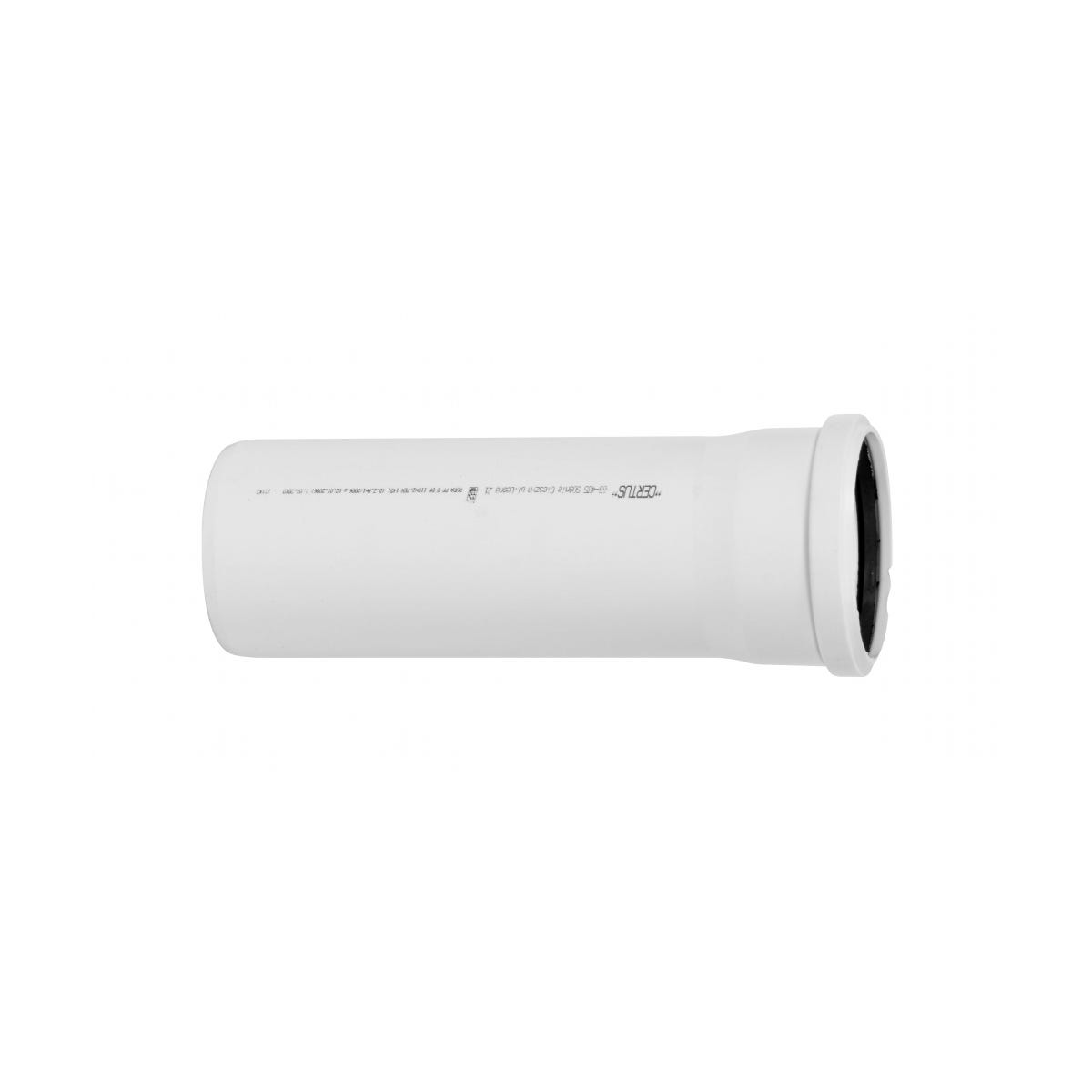 EQUATION Rura kanalizacyjna PP 110 x 2.7 x 500 mm biała
