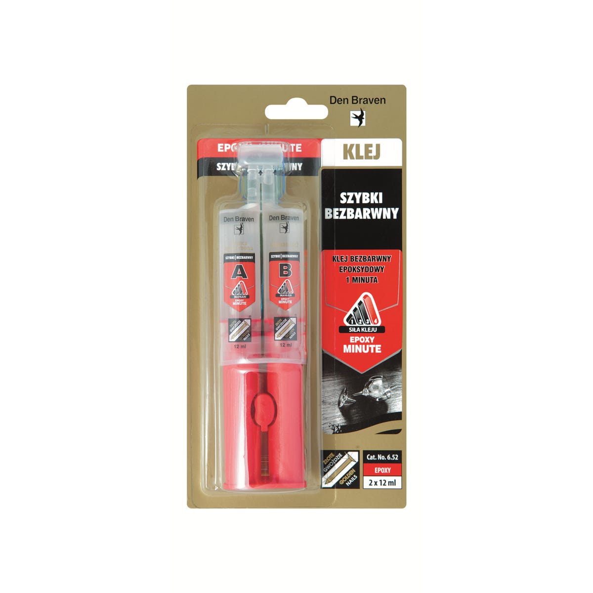 DEN BRAVEN EPOFIX-MINUTE 2 x 12 ml