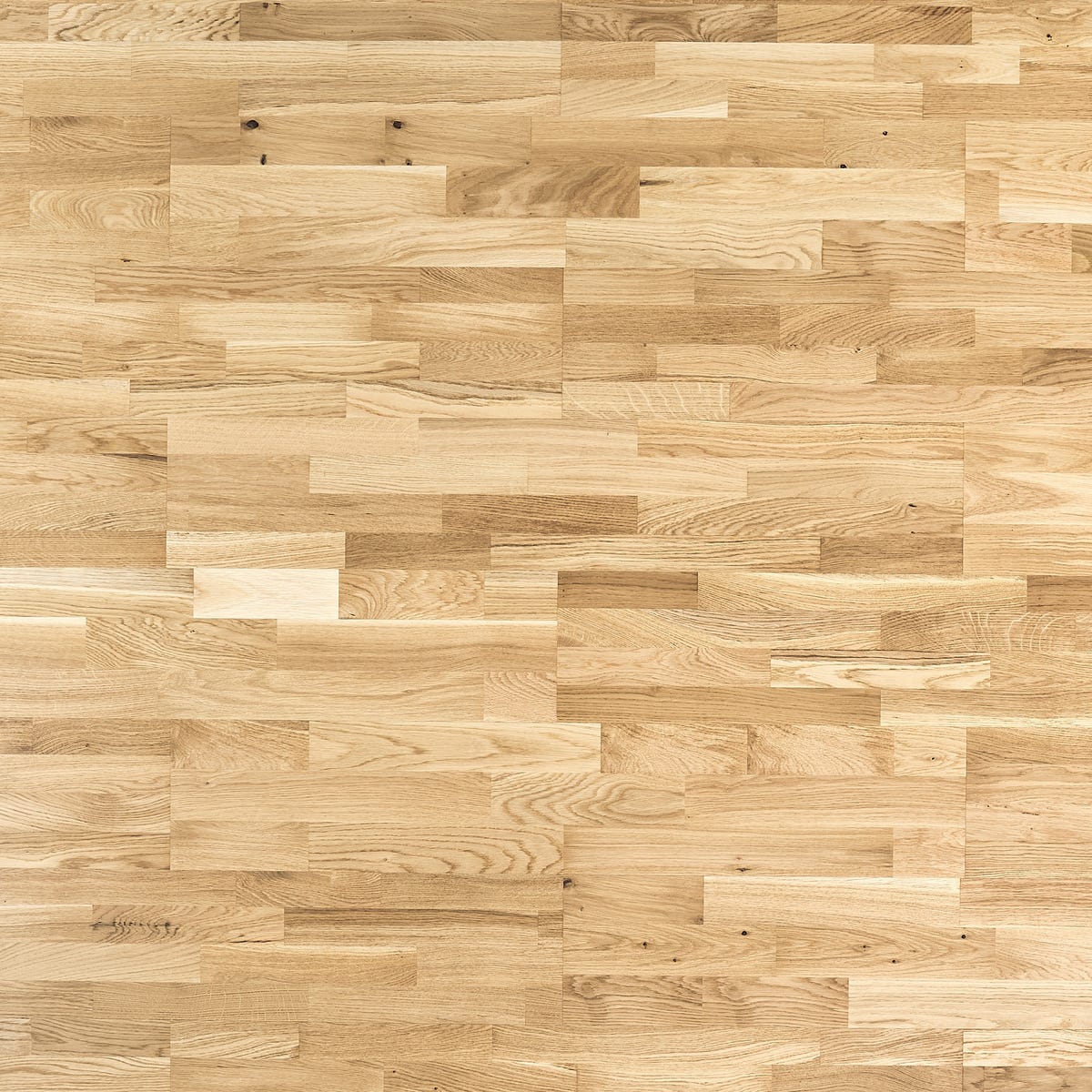 BARLINEK deska trójwarstwowa Dąb rustic 4-lamelowa lakier półmatowy 14 mm