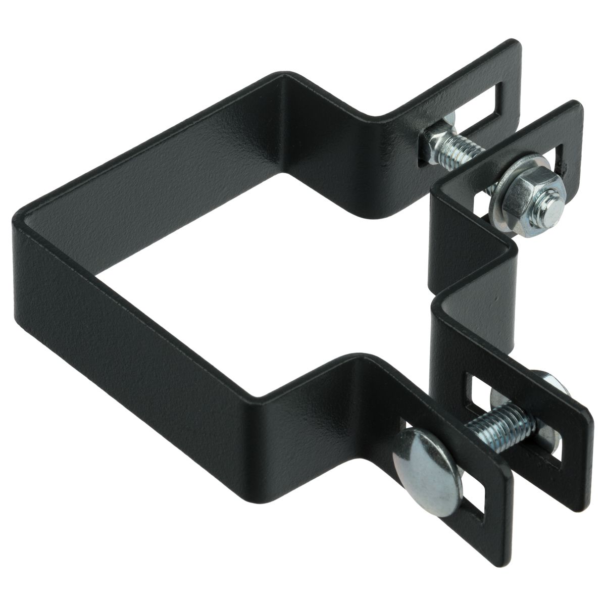 Polbram Obejma narożna 70x70 mm czarna