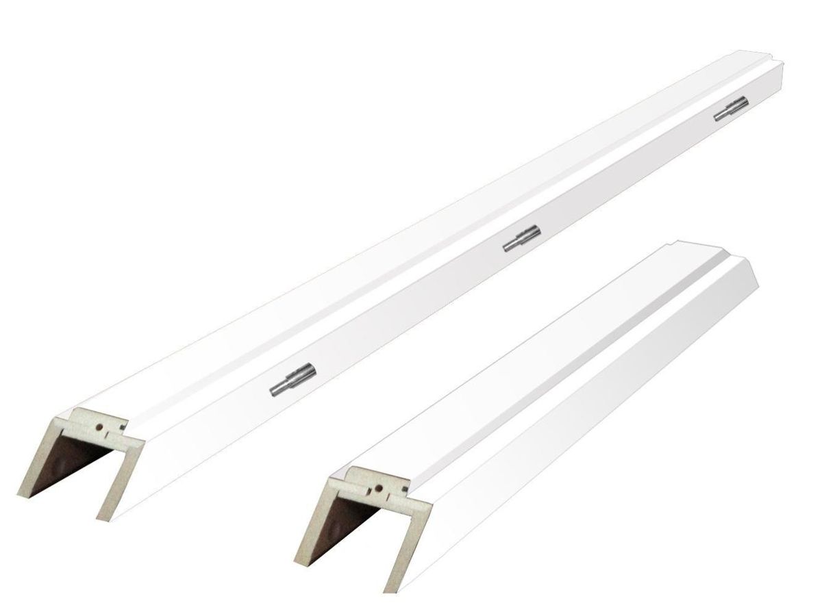 Belka górna ościeżnicy regulowanej 90 Biała 120 - 140 mm Artens