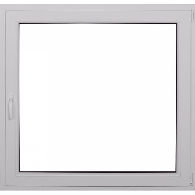Okno PCV 2-szybowe fasadowe O5 Białe 865x835 mm otwierane do wewnątrz prawe