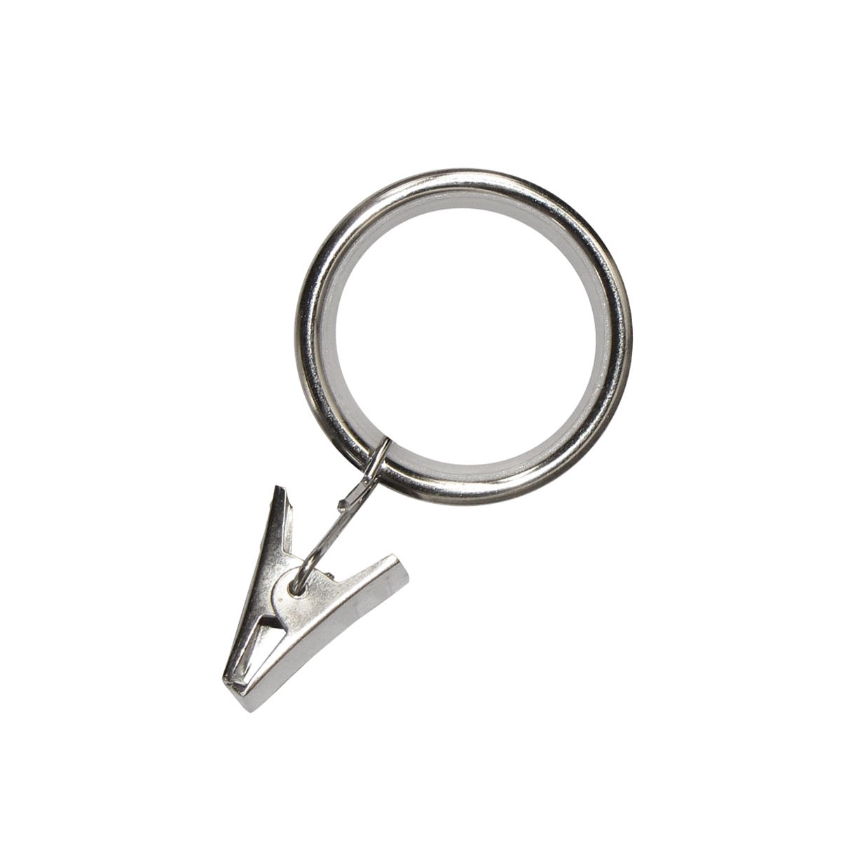 Kółka z żabkami nikiel 16/19 mm 10 szt. Inspire