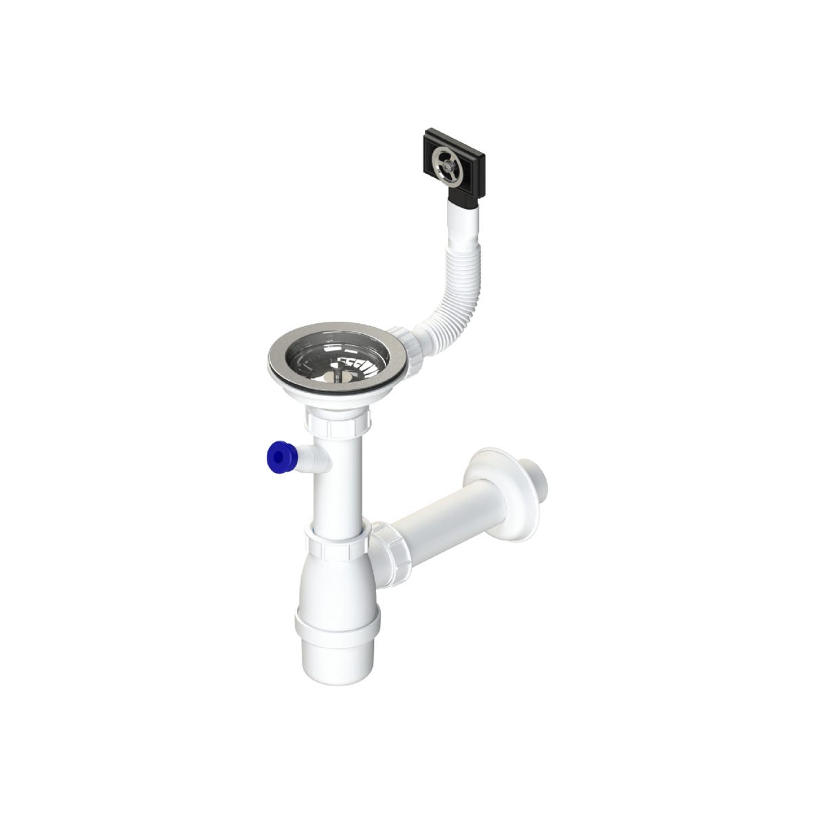 Syfon zlewu 90 mm 1-komorowy INSTADRAIN