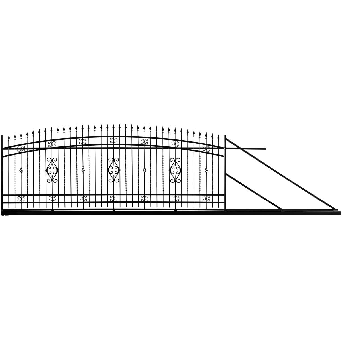 Brama przesuwna Verona 4x1,4m prawa Polbram
