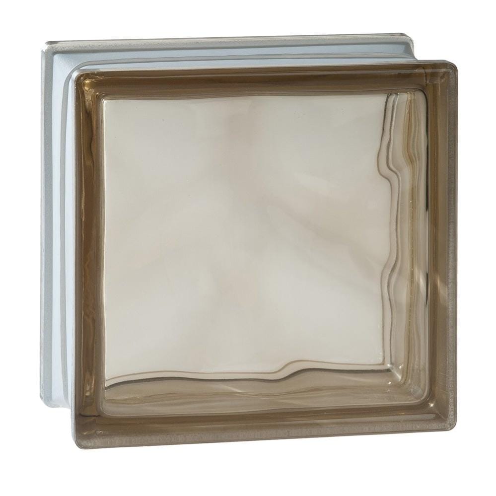 SEVES GLASSBLOCK Pustak Luksfer brązowy 1908 W