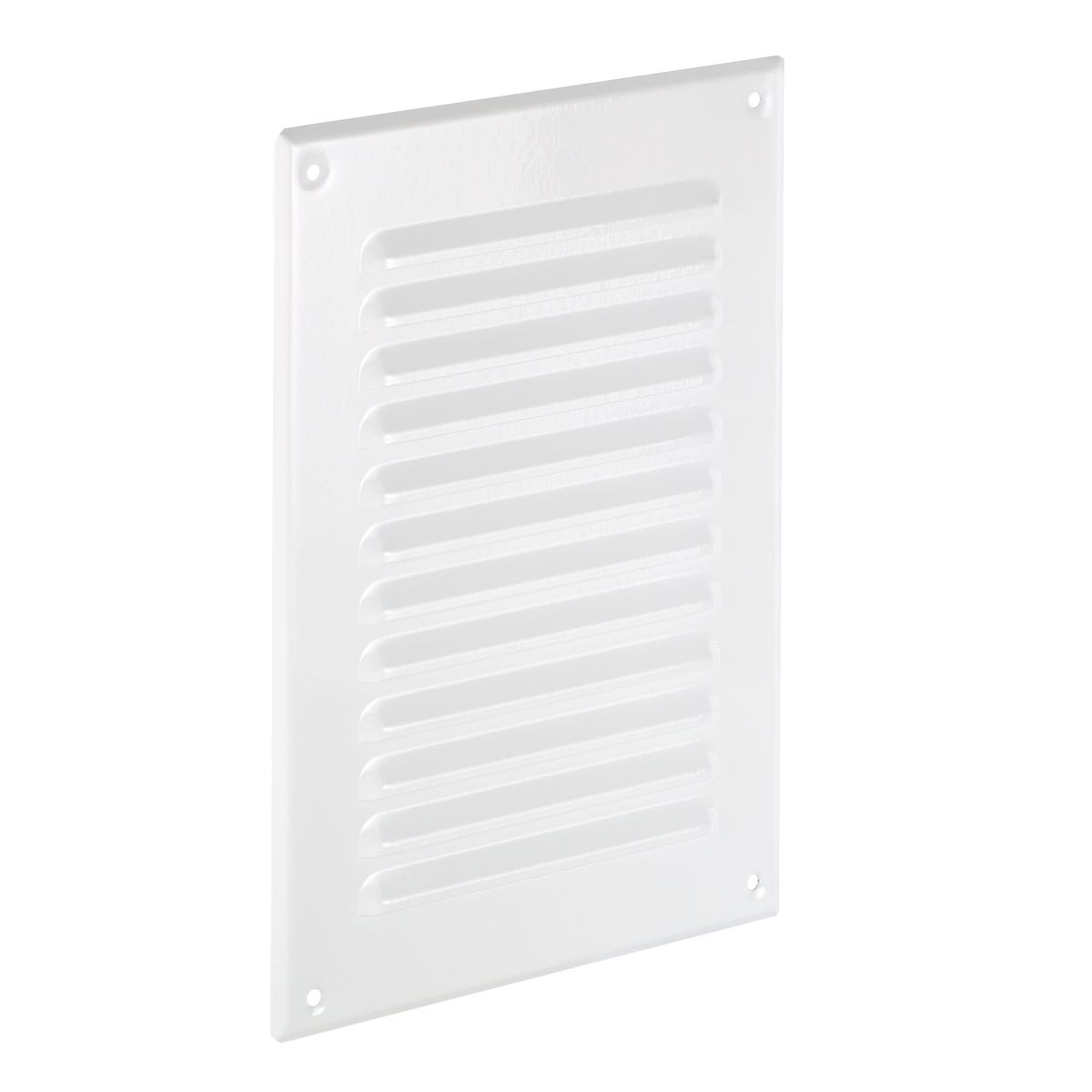 EQUATION Kratka wentylacyjna stalowa 14 x 21 cm biała