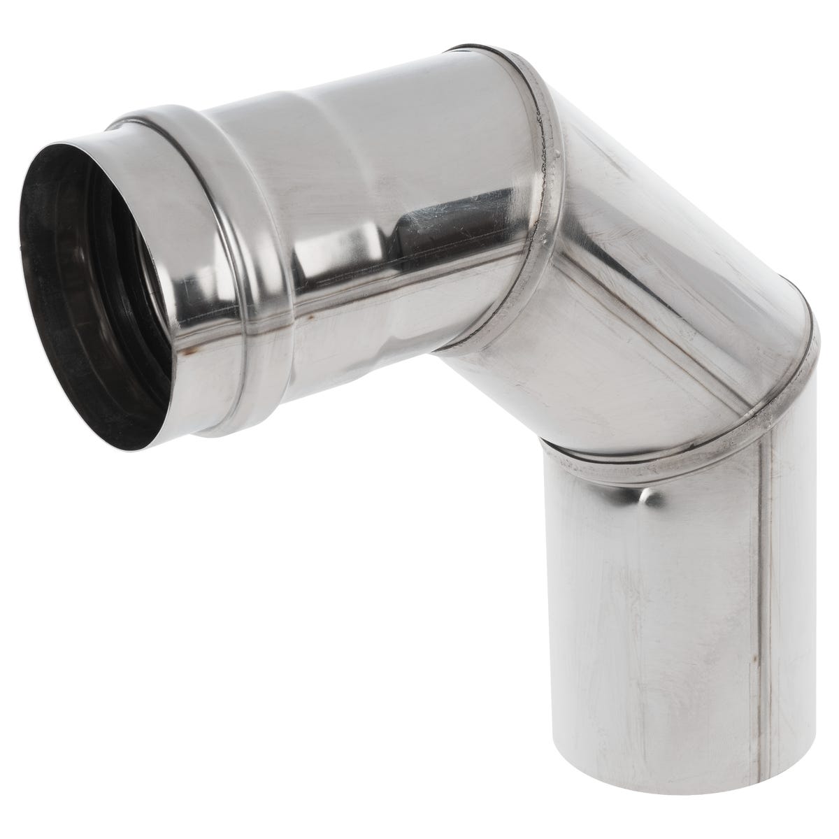 EQUATION Kolano nierdzewne 90° 60 mm do odprowadzania dymu
