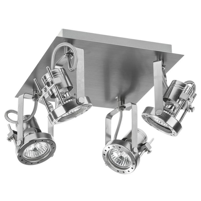 Plafon TECHNIC srebrna GU10 INSPIRE