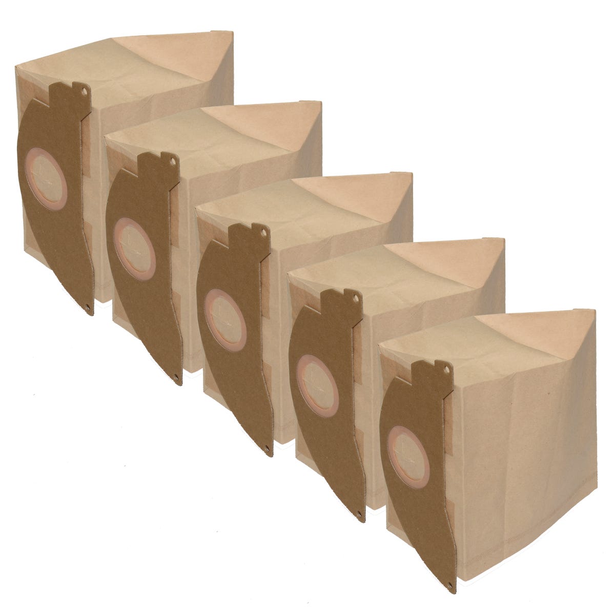 Worki papierowe DXKR10 12L 5 szt. DEXTER