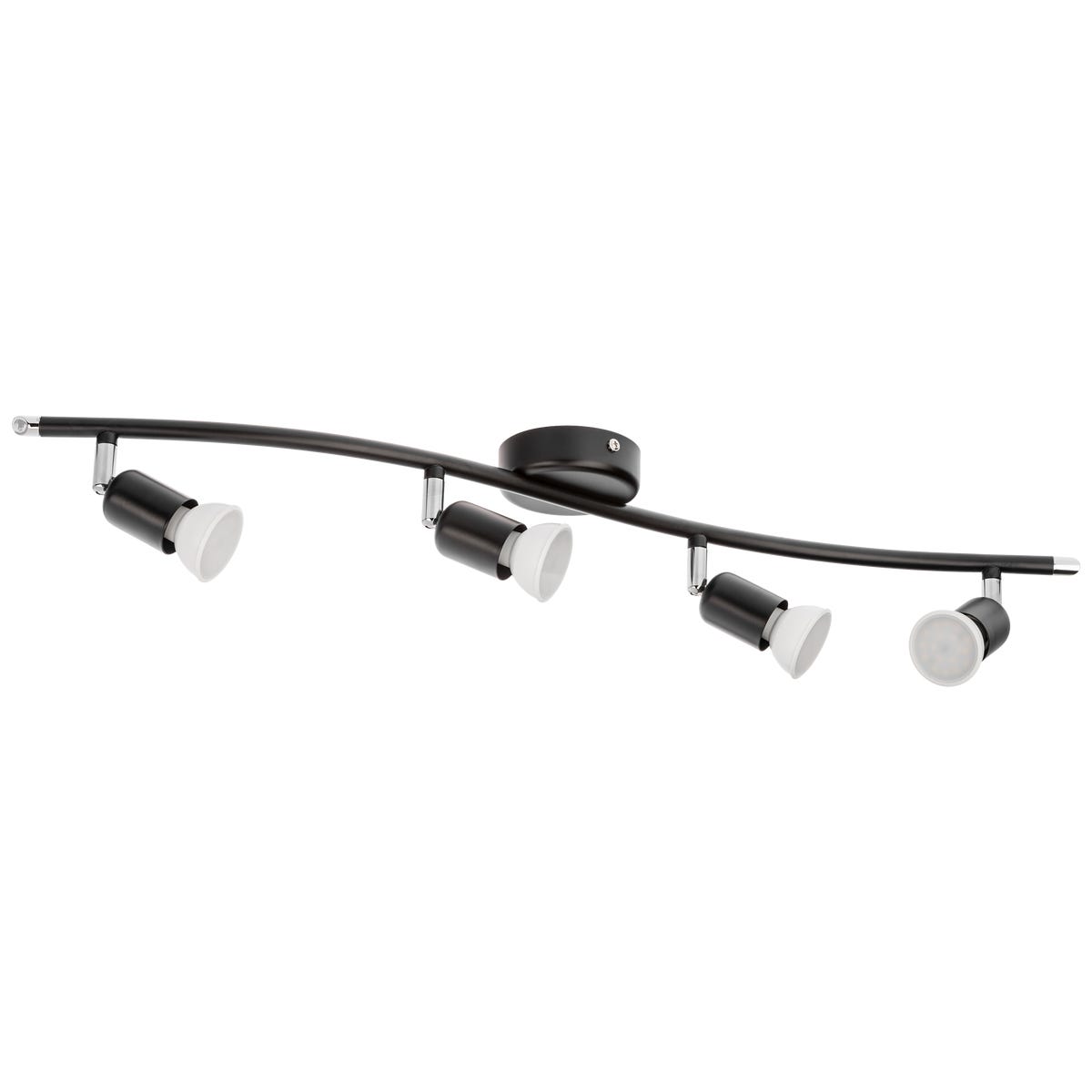 Listwa reflektorowa BASIC czarna GU10