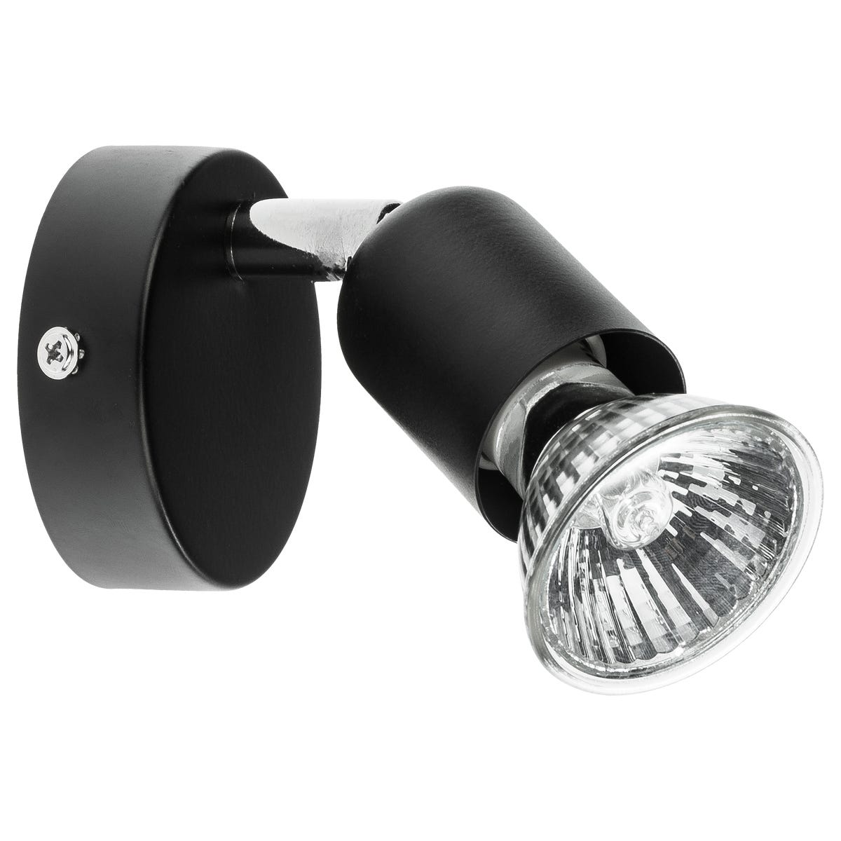 Reflektorek BASIC czarny GU10