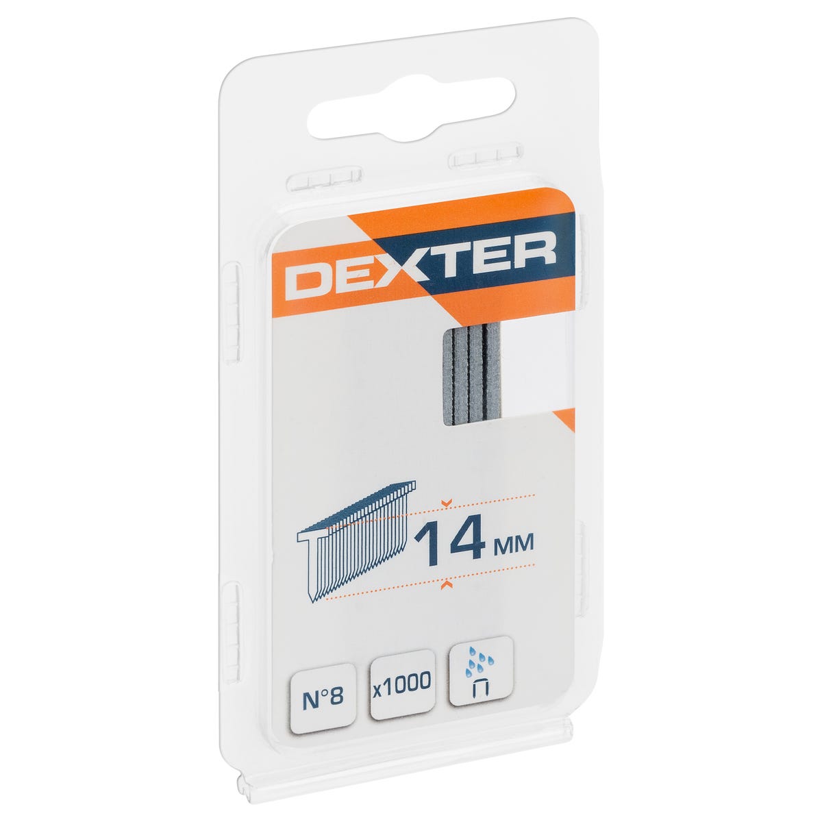 Gwoździe Typ 8 1000 szt. 14 mm Dexter
