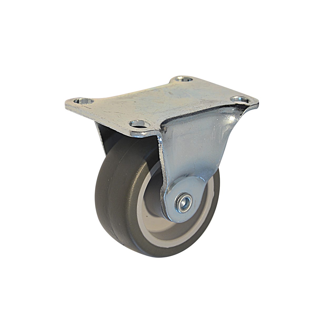 Kółko meblowe gumowe 42 mm/15 kg stałe Stahl