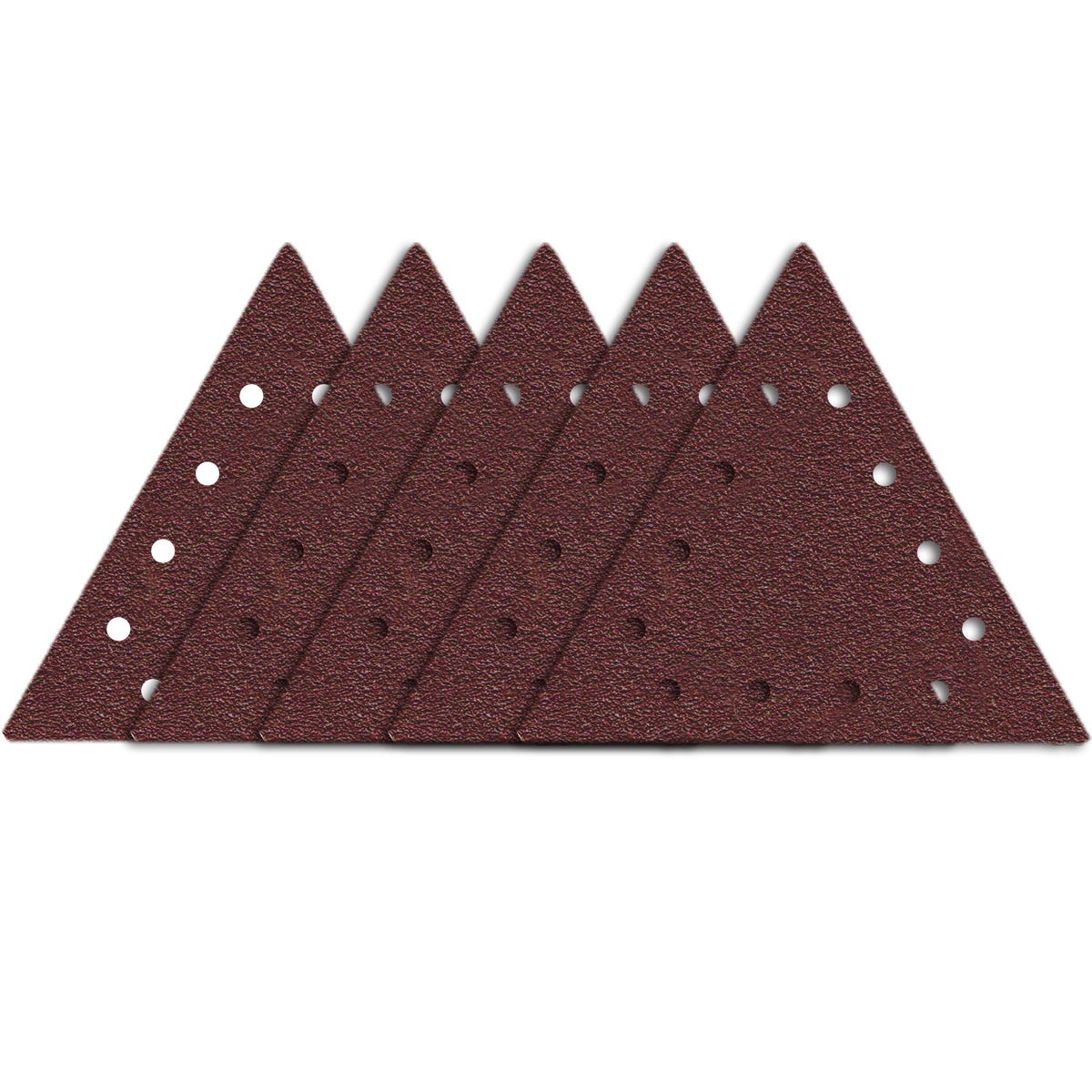 DEXTER Papier ścierny Tarójkąt RZEP 12 OTW P120 285 mm 5 szt.