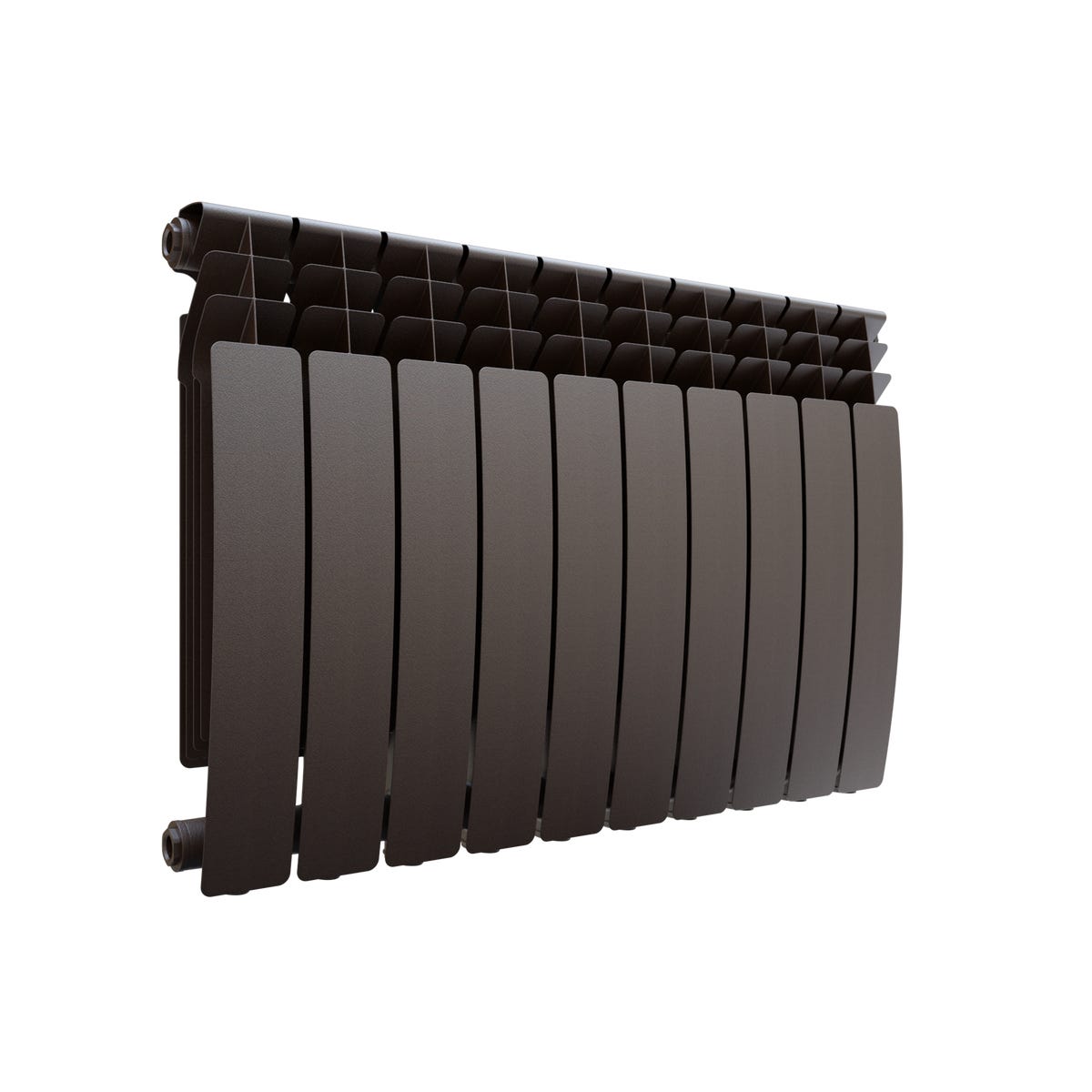 TERMA Grzejnik LATUS 57.5x80 cm NOBLE BROWN 1125W Roz 50cm 16 Bar