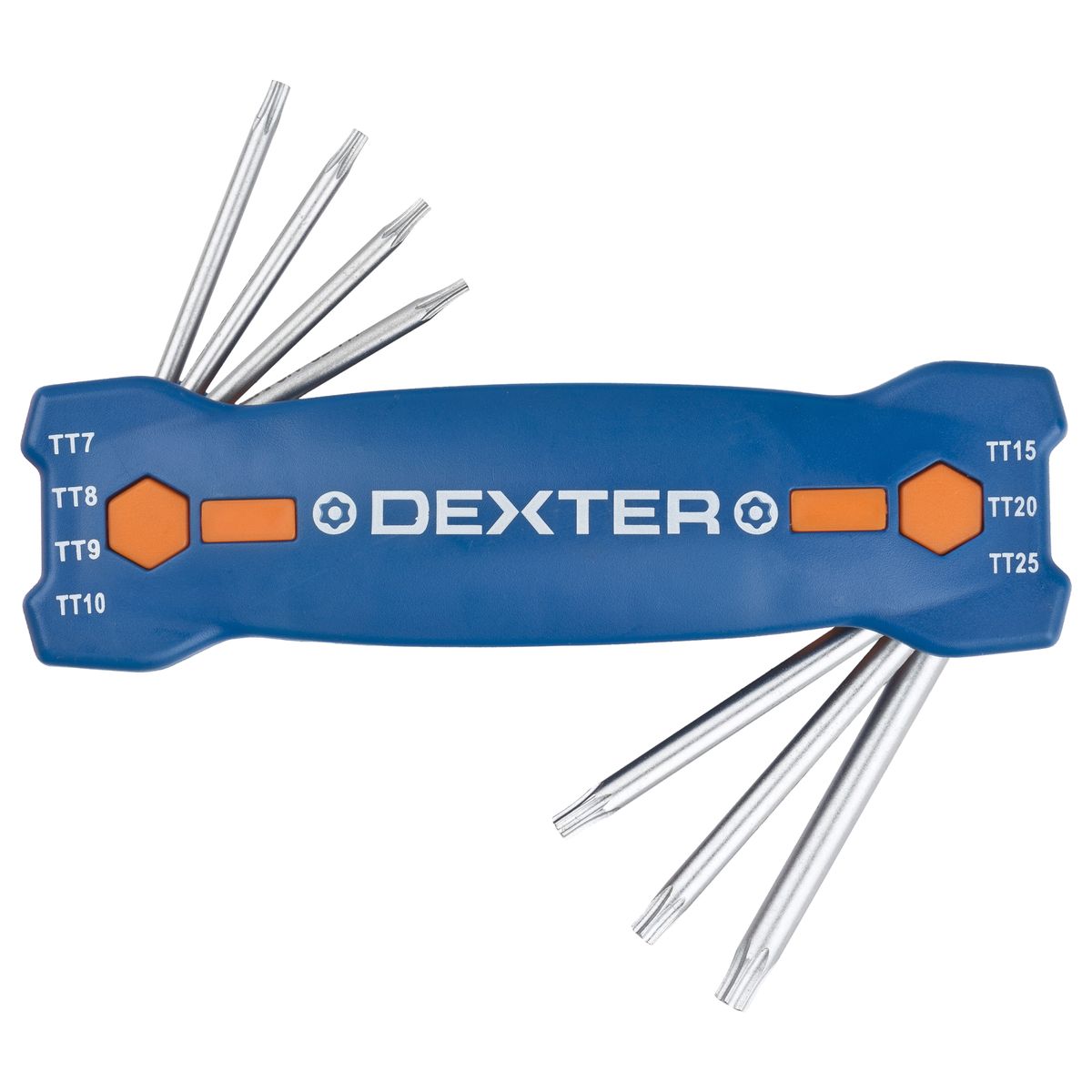 Dexter Zestaw kluczy imbusowych TT 7 - 25 7 szt.