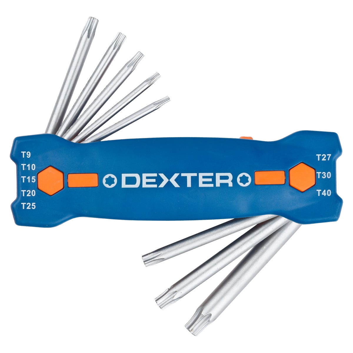 Dexter Zestaw kluczy imbusowych TT 9 - 40 8 szt.