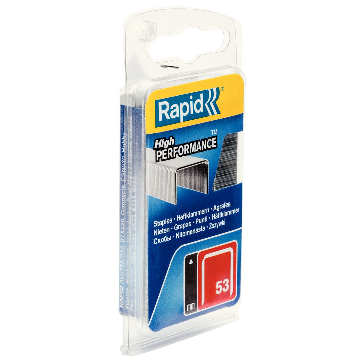 Zszywki Typ 53 1080 szt. 11.4 / 6 mm Rapid
