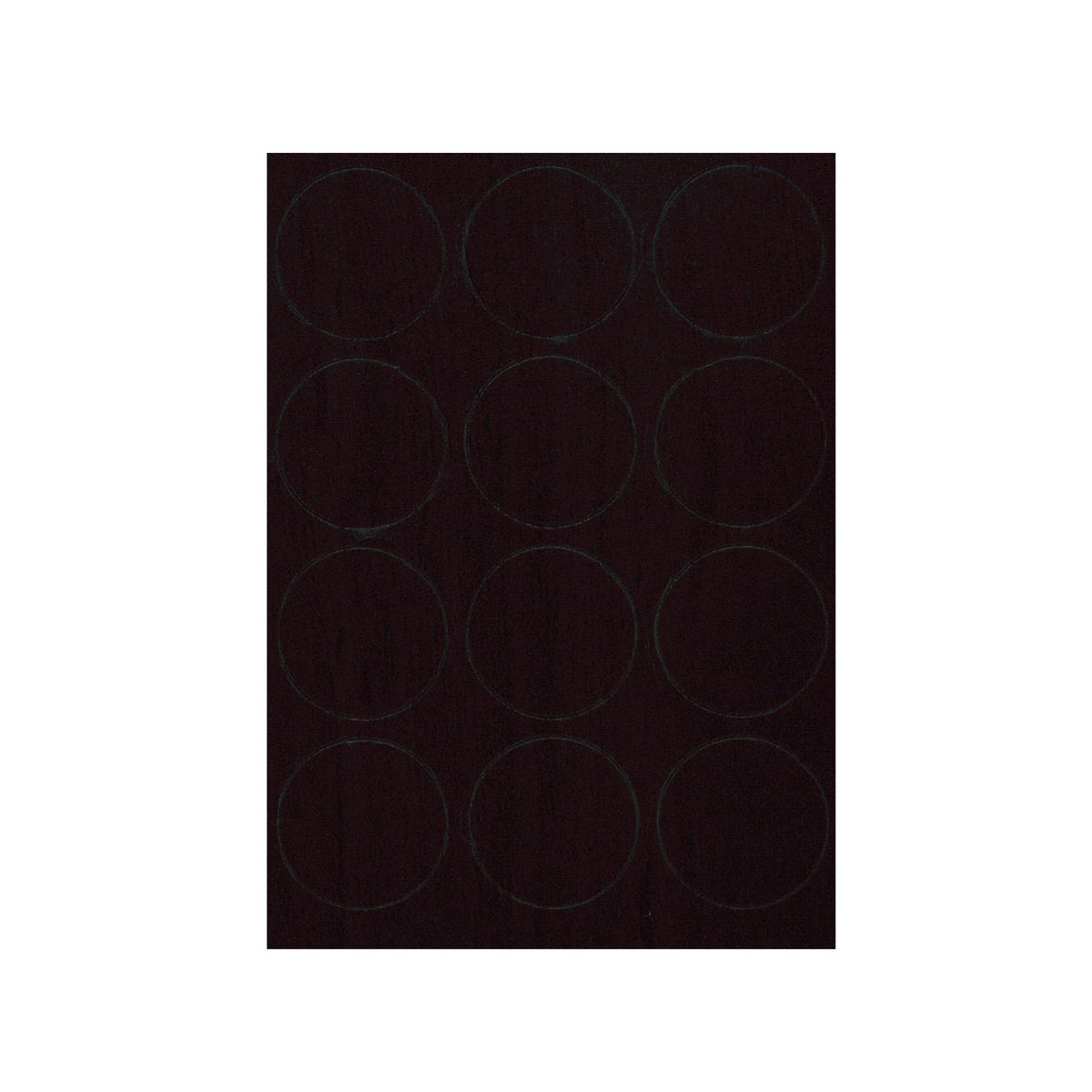 Zaślepka samoprzylepna 20 mm wenge 12 szt. Stahl